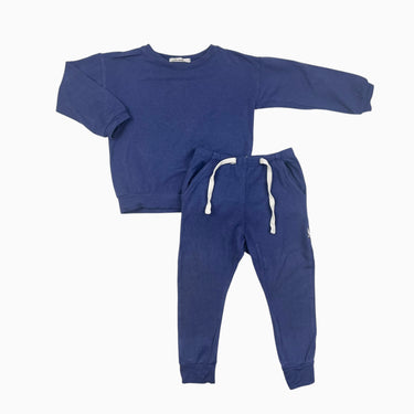 Ensemble marine en rayonne de bambou et coton 18-24M