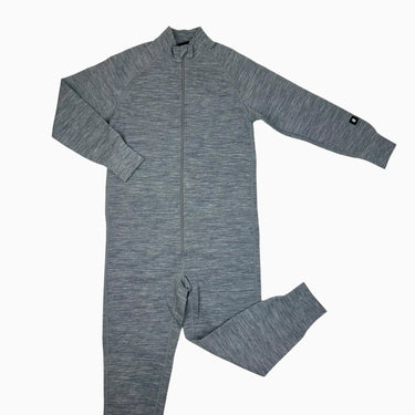 Combi grise 'Parvin' style sous-couche en laine et poly 122CM 7Y