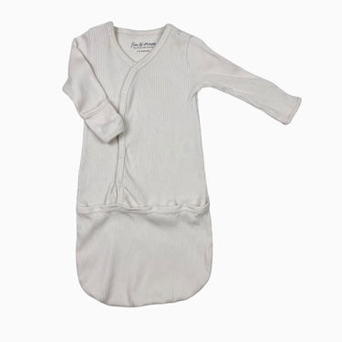 Dormeuse crème en coton cotelé 3-6M