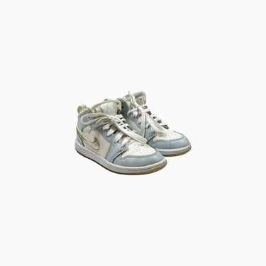 Sneakers 'Air Jordan' bleues et blanches à lacet 12US