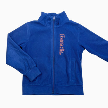 Veste bleue en polar 7-8Y