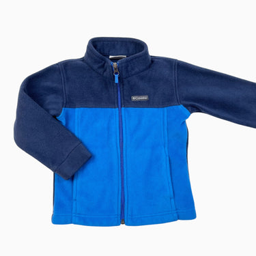 Veste marine et bleue en polar 4Y