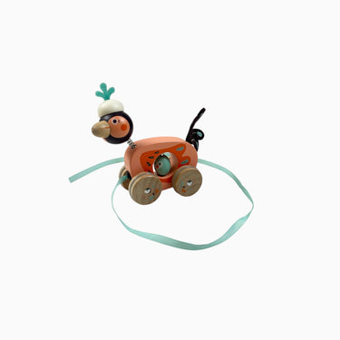 Jouet 'Paloma' à tirer en bois