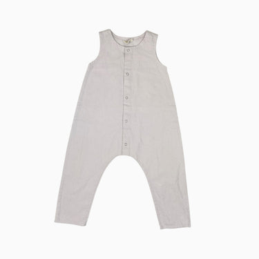 Combi lilas pâle en lin et coton 18-24M
