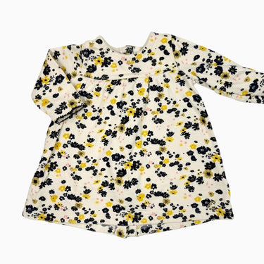 Robe vanille fleurie 3M