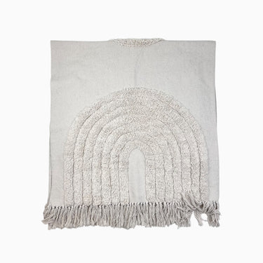 Tapis écru 'arc-en-ciel' 90X130CM