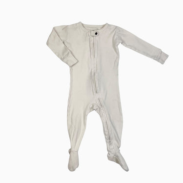Pyjama crème en coton bio 9-12M