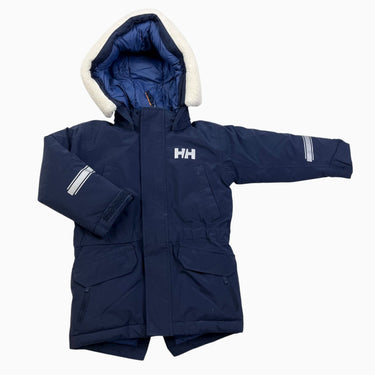 Manteau d'hiver marine style parka en duvet avec sherpa amovible 5Y