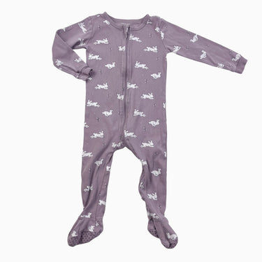 Pyjama mauve 'lapins' 24M