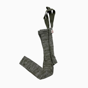 Bas collant sauge à bretelles sans pied 62-68CM (6-12M)