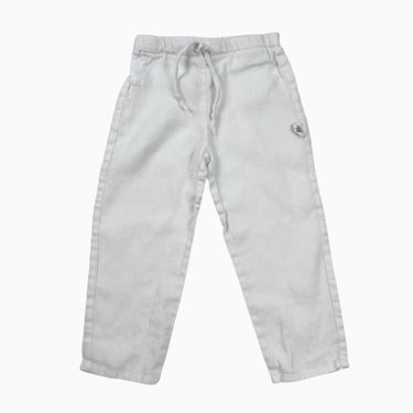 Pantalon blanc en lin 18-24M