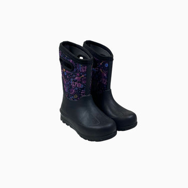 Bottes d'hiver noires 'licornes' JR2US