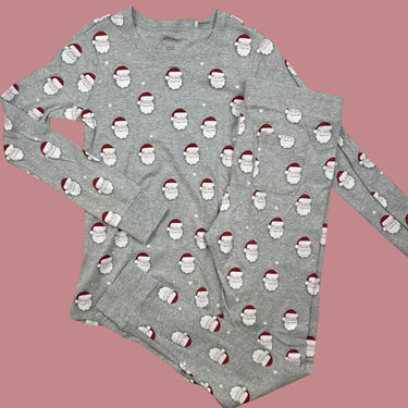 Pyjama gris père Noël pour femmes S
