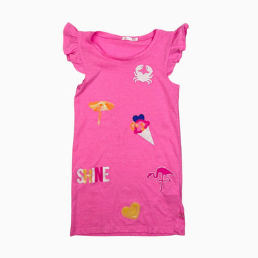 Robe fushia 'plage' 6Y