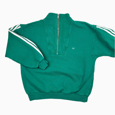 Pull demi-zip vert 10-11Y