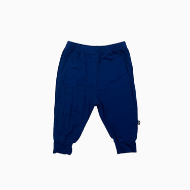 Pyjama bleu océan en bambou et spandex 3-6M