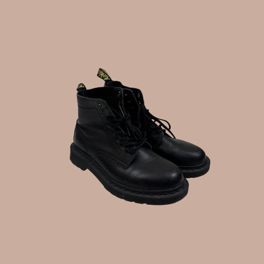 Bottes noires à lacet pour femmes 4UK