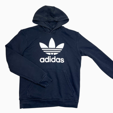 Pull à capuchon noir 'adidas' 13-14Y