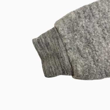 Veste à capuchon grise en laine vierge 86-92CM 2Y