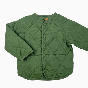 Veste verte matelassée 6Y