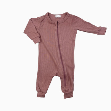 Combi vieux-rose côtelée 3M