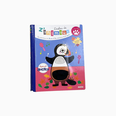 Livre tactile 'Drôles de Z'animaux'