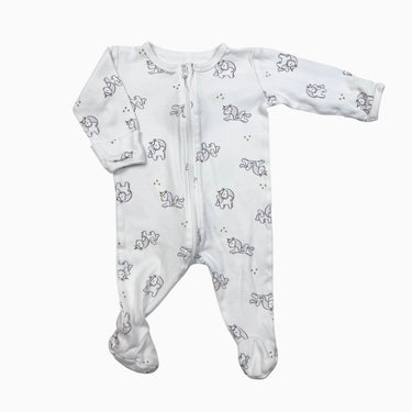 Pyjama blanc licorne 3M