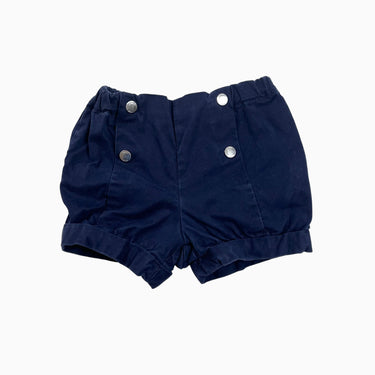 Bloomer marine avec boutons argentés 12M