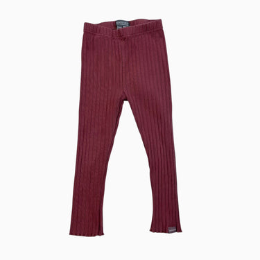 Legging terracotta côtelé 2-3Y