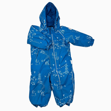 Combi teal d'hiver animaux forêt 18-24M