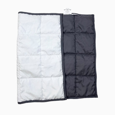 Couverture grise matelassée lesté 3lbs format 20x30xm