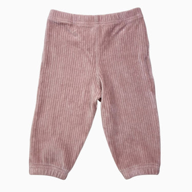 Pantalon vieux-rose en velours 12M