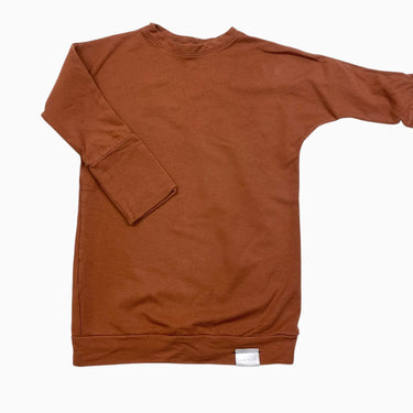 Chandail caramel en bambou, coton et spandex 18M-4Y