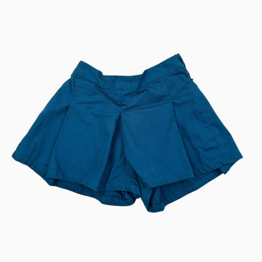 Short style skort teal avec pli 5Y
