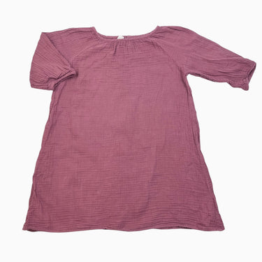 Robe 'Lina' framboise en mousseline XL 7-8Y