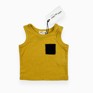 Camisole jaune en ratine 6M
