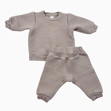 Ensemble sable de jogging matelassé 4-6M