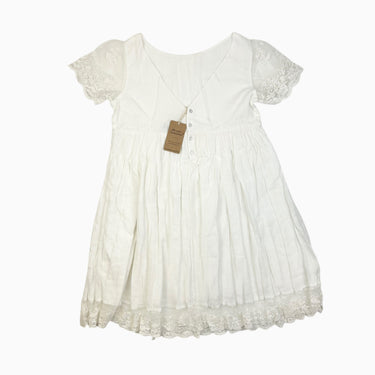 Robe 'Manon' blanche 14Y