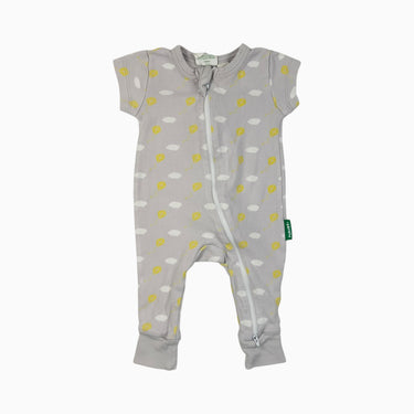 Combi grise 'cerf-volant' 0-3M