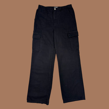 Pantalon 'cargo' noir pour femmes 42EU