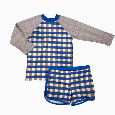 Maillot carreauté 2-3Y