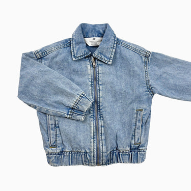 Veste en denim avec zipper 1.5-2Y