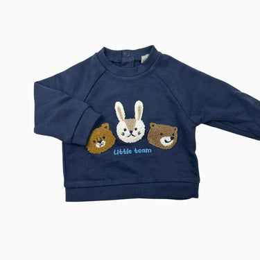 Pull marine 'animaux - little team' 6M