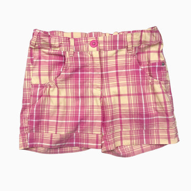 Bermudas gold carreauté dry fit M 10-12Y