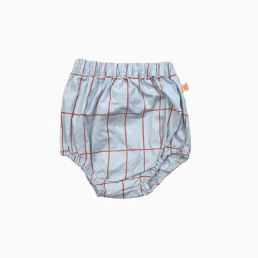 Bloomer bleu carreauté orange 3M