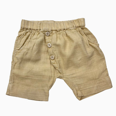 Short jaune paille 2-3Y