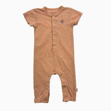 Combi corail 'coupe de glace' en coton pima 6-12M