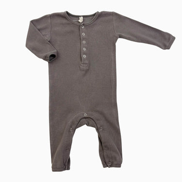 Combi taupe cotelé 6-12M