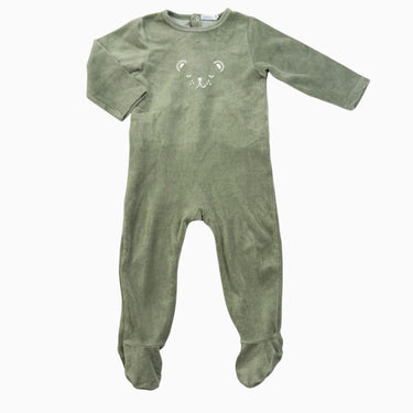Pyjama vert 'ours' 18M
