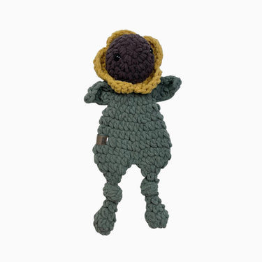 Peluche tournesol en tricot 48CM